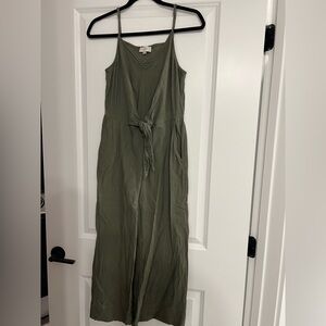 Loft Women’s Olive Green Jumpsuit